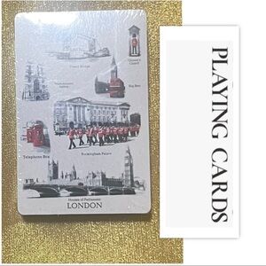 London, England, Sealed Souvenir Playing Cards
